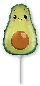 Airfill Only Mini Avocado Foil Balloon