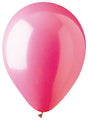 12" CTI PartyLoon Brand Latex Balloons (100 Per Bag) Standard Hot Pink