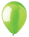 12" CTI PartyLoon Brand Latex Balloons (100 Per Bag) Standard Lime Green