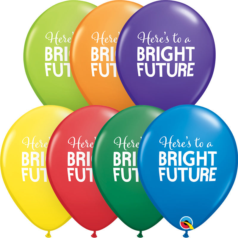 11" Latex Balloons Carnival Assorted (50 Per Bag) Simply Bright Future