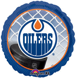 18" NHL Hockey Edmonton Oilers Mylar Balloon