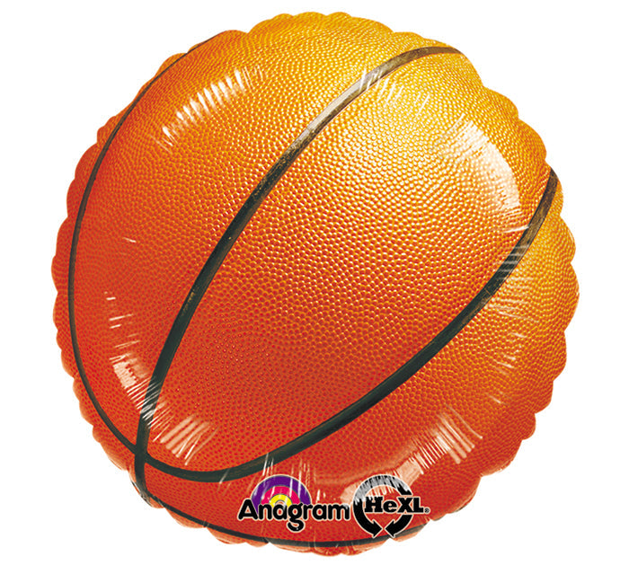 18" Championship Basketball Balloon