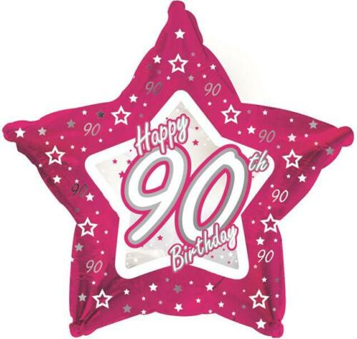 18" 90th Happy Birthday Balloon
