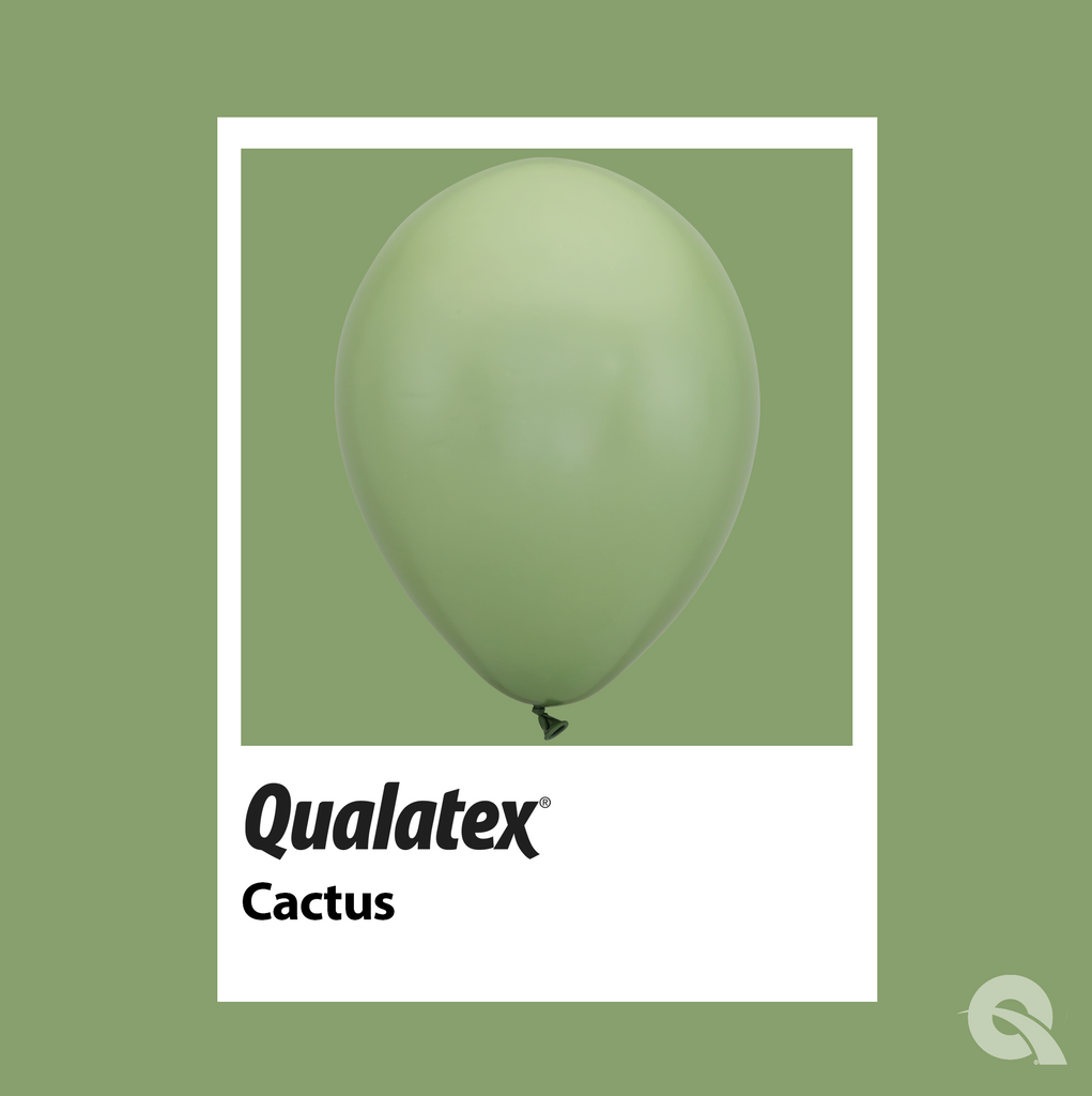 Cactus Swatch Pioneer Qualatex Latex Balloons 