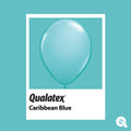 Caribbean Blue Swatch Pioneer Qualatex Latex Balloons 
