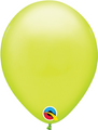 38358 11 inches qualatex latex balloons chartreuse 100 per bag