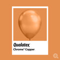 Chrome Copper Swatch Pioneer Qualatex Latex Balloons 