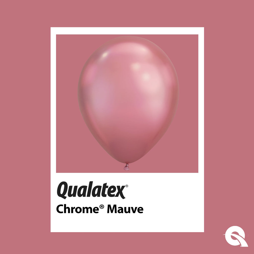 Chrome Mauve Swatch Pioneer Qualatex Latex Balloons 