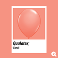 Coral Swatch Pioneer Qualatex Latex Balloons 