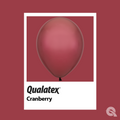Cranberry Swatch Pioneer Qualatex Latex Balloons 