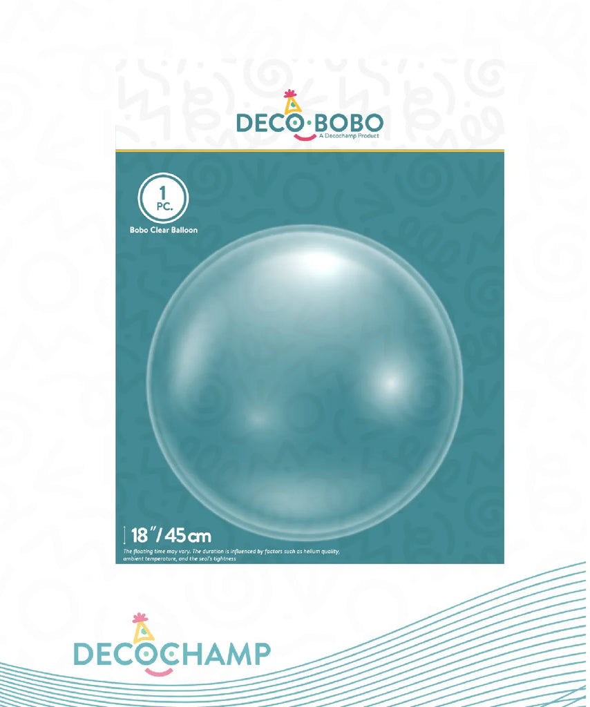 18" Decochamp Deco Bobo Balloon (Bubble) 735942321882