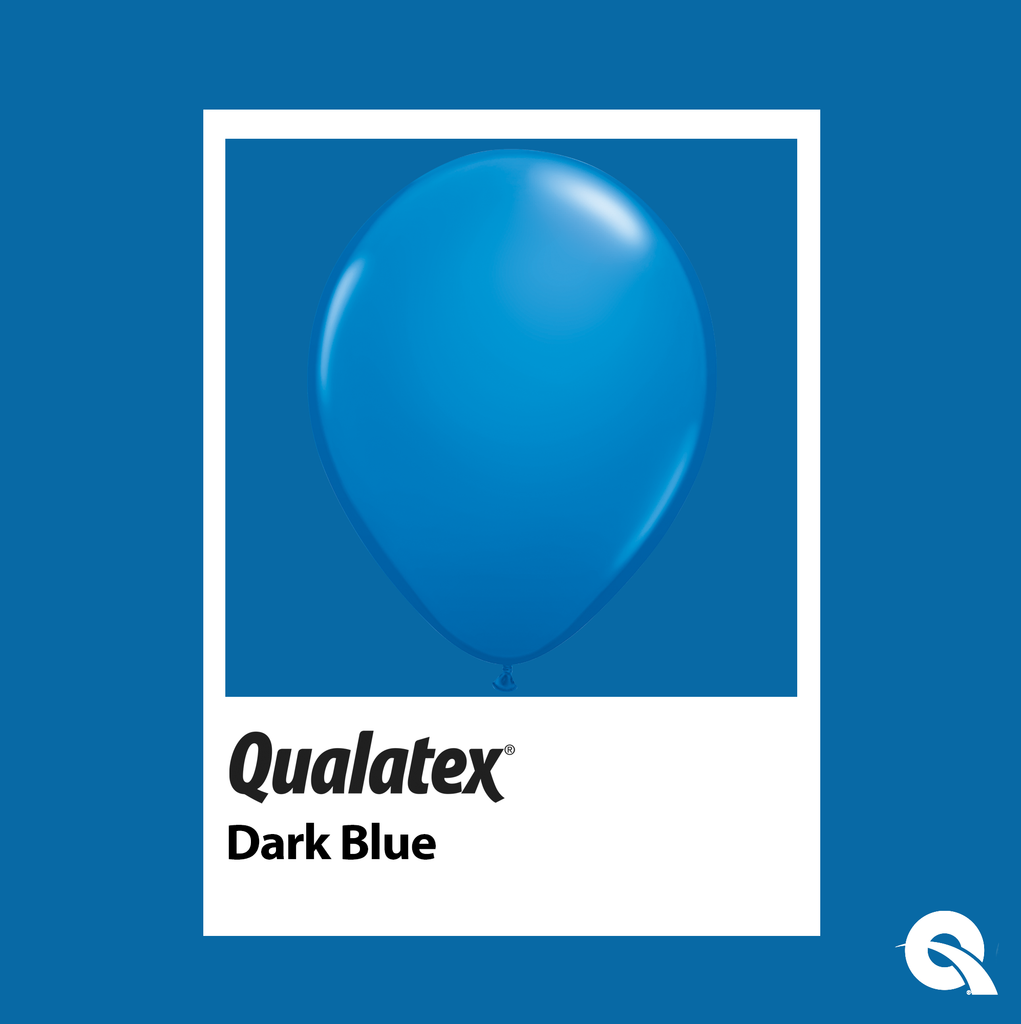 Dark Blue Swatch Pioneer Qualatex Latex Balloons 