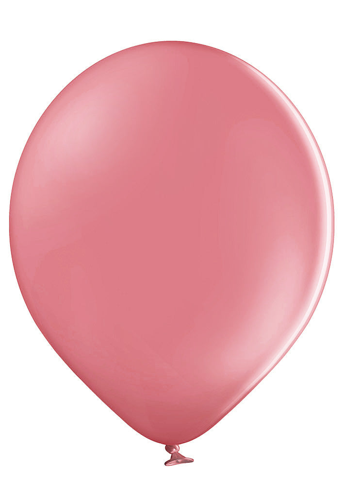 Inflatex Balloon Image 11" Ellie's Brand Latex Balloons Dusty Rose (100 Per Bag)