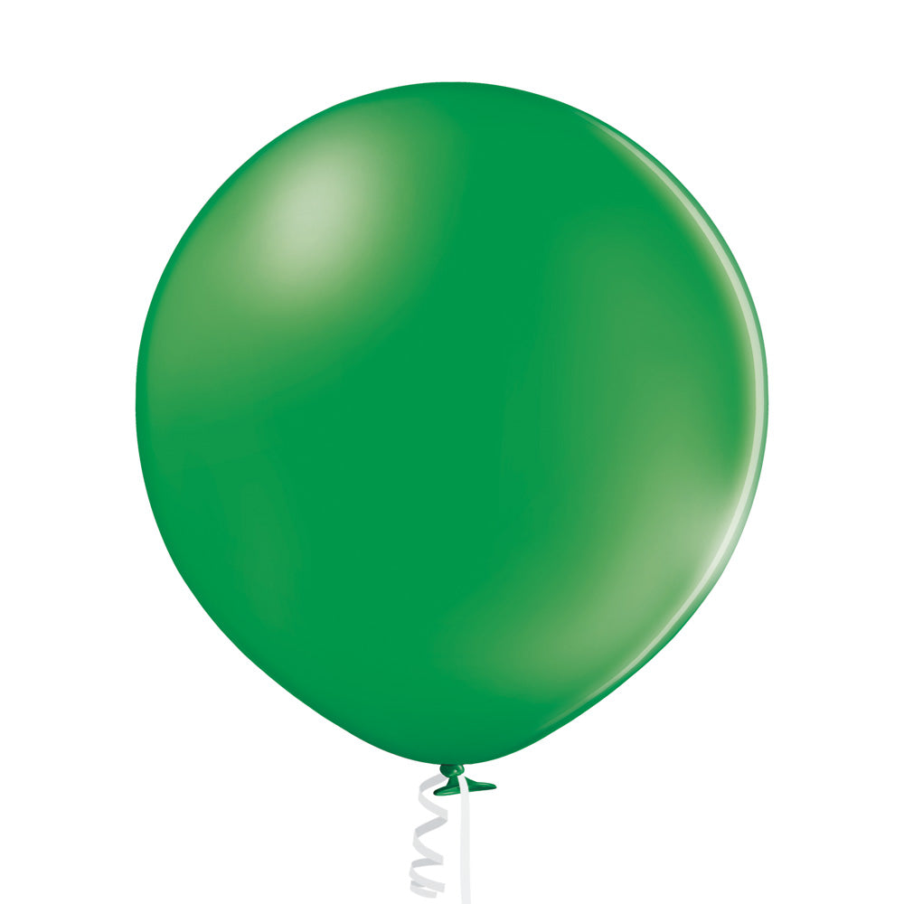 Inflatex Balloon Image 24" Ellie's Brand Latex Balloons Leaf Green (10 Per Bag)