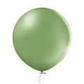 Inflatex Balloon Image 24" Ellie's Brand Latex Balloons Sage (10 Per Bag)