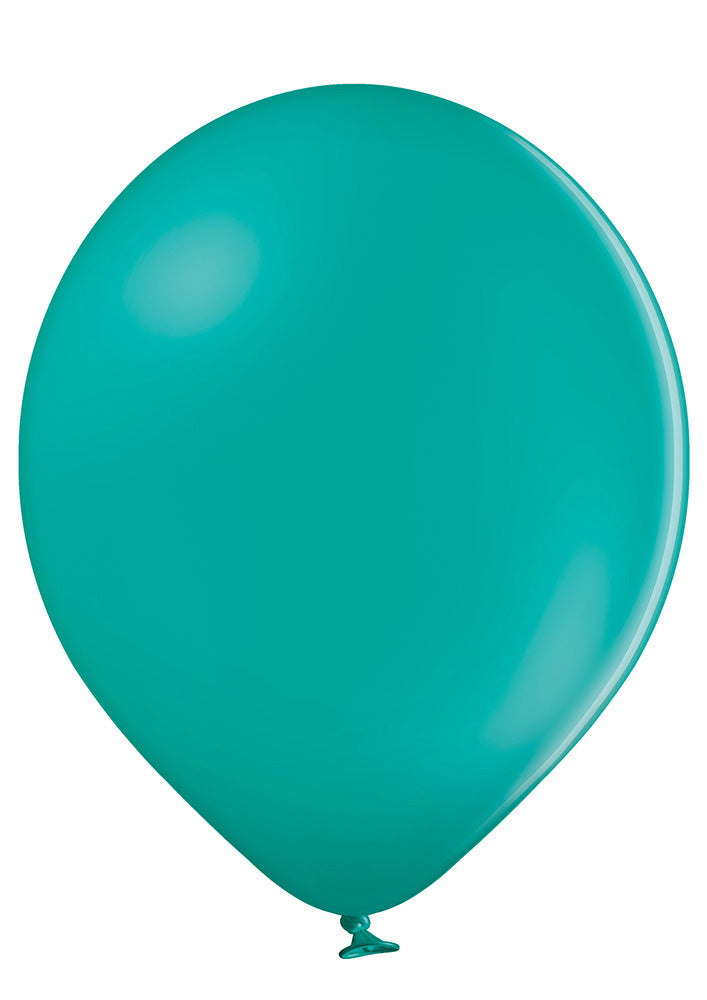 Inflatex Balloon Image 5" Ellie's Brand Latex Balloons Teal Waters (100 Per Bag)