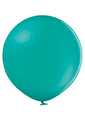Inflatex Balloon Image 24" Ellie's Brand Latex Balloons Teal Waters (10 Per Bag)