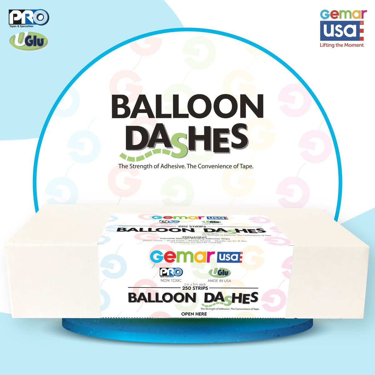 Gemar Balloon Dashes (ProTape, UGlu) : Bargain Balloons