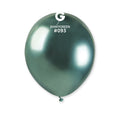 5" Gemar Latex Balloons (Bag of 50) Shiny Green