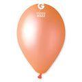 12" Gemar Latex Balloons (Bag of 50) Neon Balloons Neon Orange