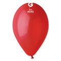 12" Gemar Latex Balloons (Bag of 50) Standard Red