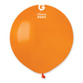 19" Gemar Latex Balloons (Bag of 25) Standard Orange