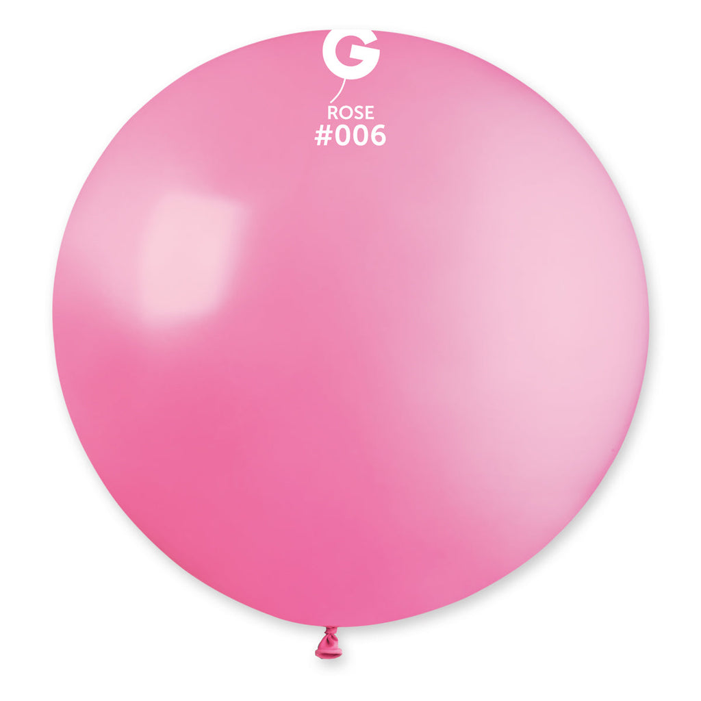 31" Gemar Latex Balloons (Pack of 1) Giant Balloon Rose