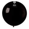31" Gemar Latex Balloons (Pack of 1) Giant Balloon Black
