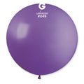 31" Gemar Latex Balloons (Pack of 1) Giant Balloon Lavender