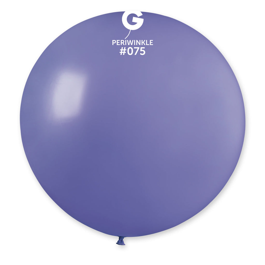 31" Gemar Latex Balloons (Pack of 1) Giant Balloon Periwinkle