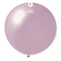 31" Gemar Latex Balloons (Pack of 1) Giant Metallic Lilac