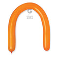 360G Gemar Latex Balloons (Bag of 50) Modelling/Twisting Orange*