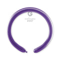 260G Gemar Latex Balloons (Bag of 50) Shiny Purple Twisting/Modelling