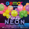 Neon Inflated Balloon Image from Brand Gemar Advertisement