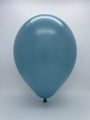 Inflated Balloon Image 5" Blue Slate Tuftex Latex Balloons (50 Per Bag)