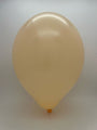 Inflated Balloon Image 12" Cattex Premium Apricot Latex Balloons (50 Per Bag)