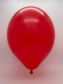 Inflated Balloon Image 5" Cattex Premium Cherry red Latex Balloons (100 Per Bag)