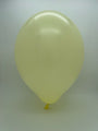 Inflated Balloon Image 5" Cattex Premium Lemon Cream Latex Balloons (100 Per Bag)