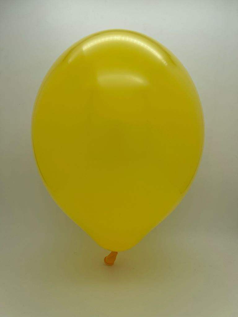 Inflated Balloon Image 5" Cattex Premium Mango Latex Balloons (100 Per Bag)