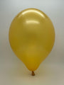 Inflated Balloon Image 12" Cattex Premium Metal Rich Gold 50 Latex Balloons
