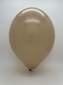 Inflated Balloon Image 5" Cattex Premium Mocha Latex Balloons (100 Per Bag)