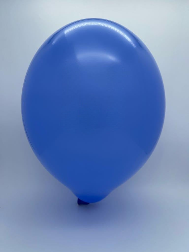 Inflated Balloon Image 5" Cattex Premium Persian Blue Latex Balloons (100 Per Bag)