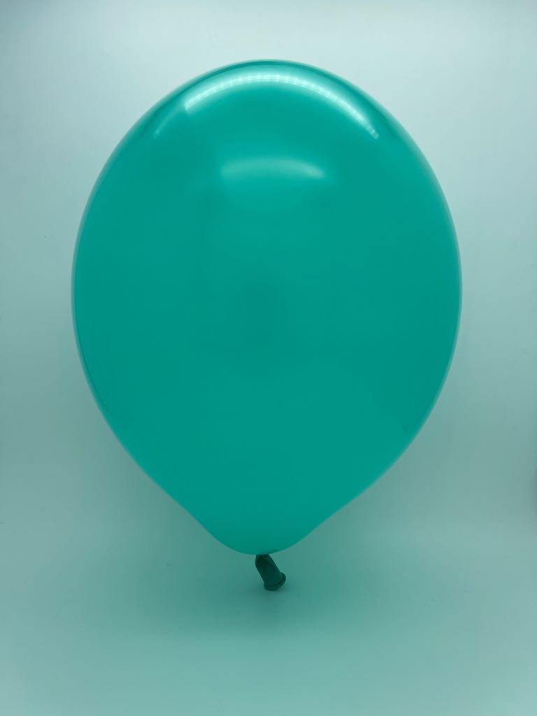 Inflated Balloon Image 24" Cattex Premium Pine Green Latex Balloons (1 Per Bag)