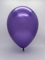 Inflated Balloon Image 7" Chrome Purple (100 Count) Qualatex Latex Balloons