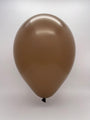 Inflated Balloon Image 17" Cocoa Brown Tuftex Latex Balloons (50 Per Bag)