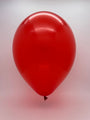 Inflated Balloon Image 24" Crystal Red Latex Balloons (3 Per Bag) Brand Tuftex