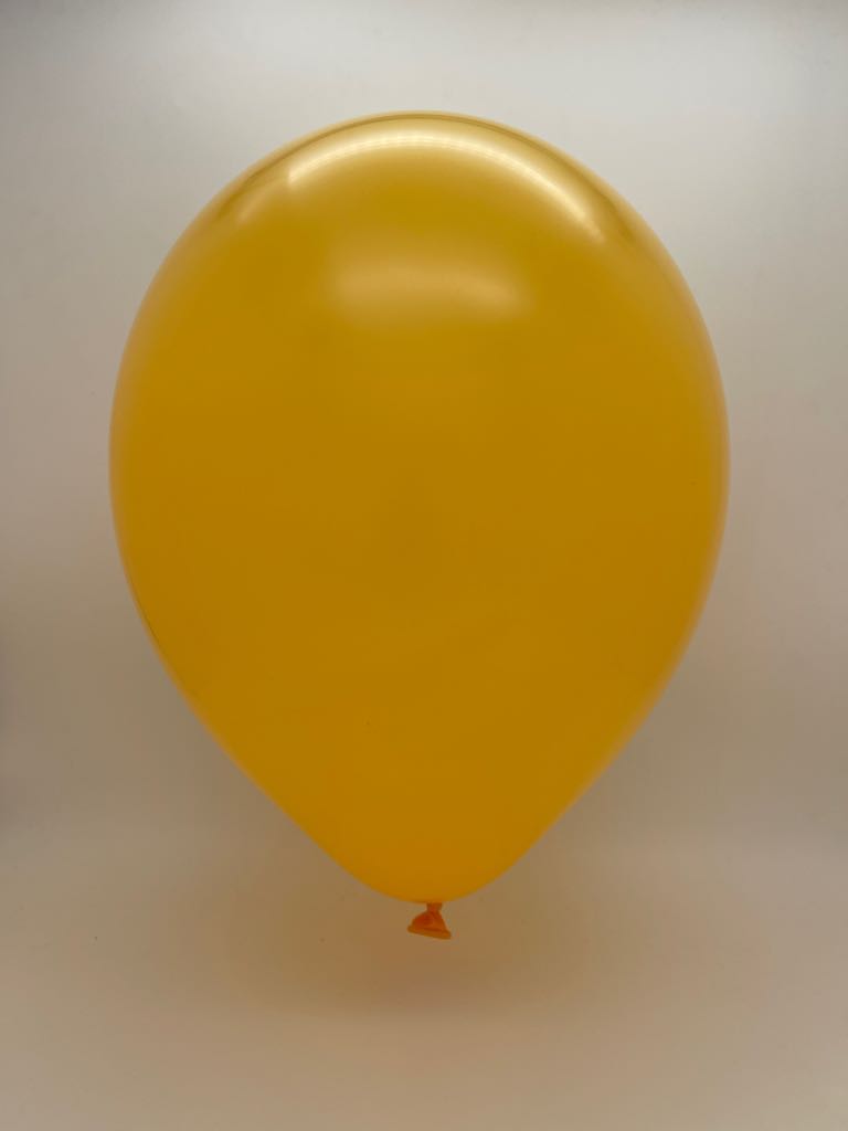Inflated Balloon Image 160D Deco Amber Decomex Modelling Latex Balloons (100 Per Bag)