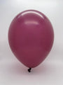 Inflated Balloon Image 6" Deco Burgundy Decomex Linking Latex Balloons (100 Per Bag)