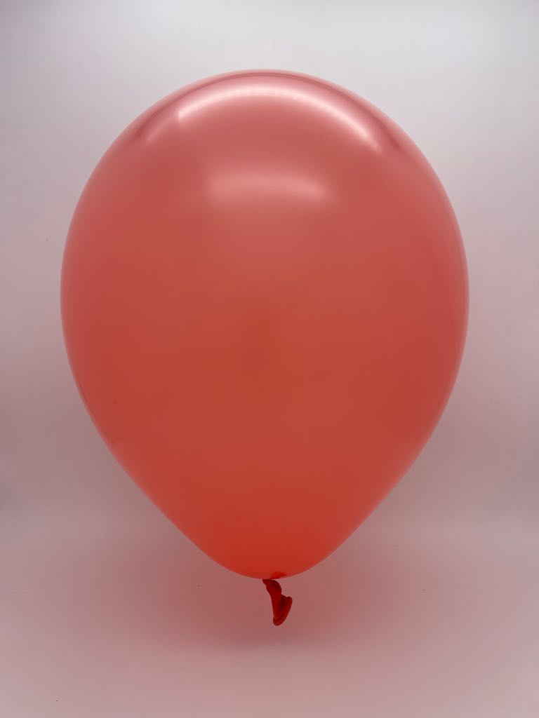 Inflated Balloon Image 160D Deco Coral Decomex Modelling Latex Balloons (100 Per Bag)