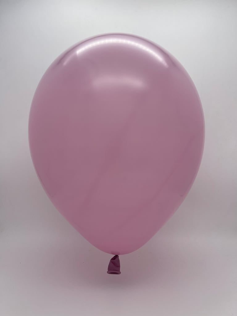 Inflated Balloon Image 160D Deco Dusty Rose Decomex Modelling Latex Balloons (100 Per Bag)